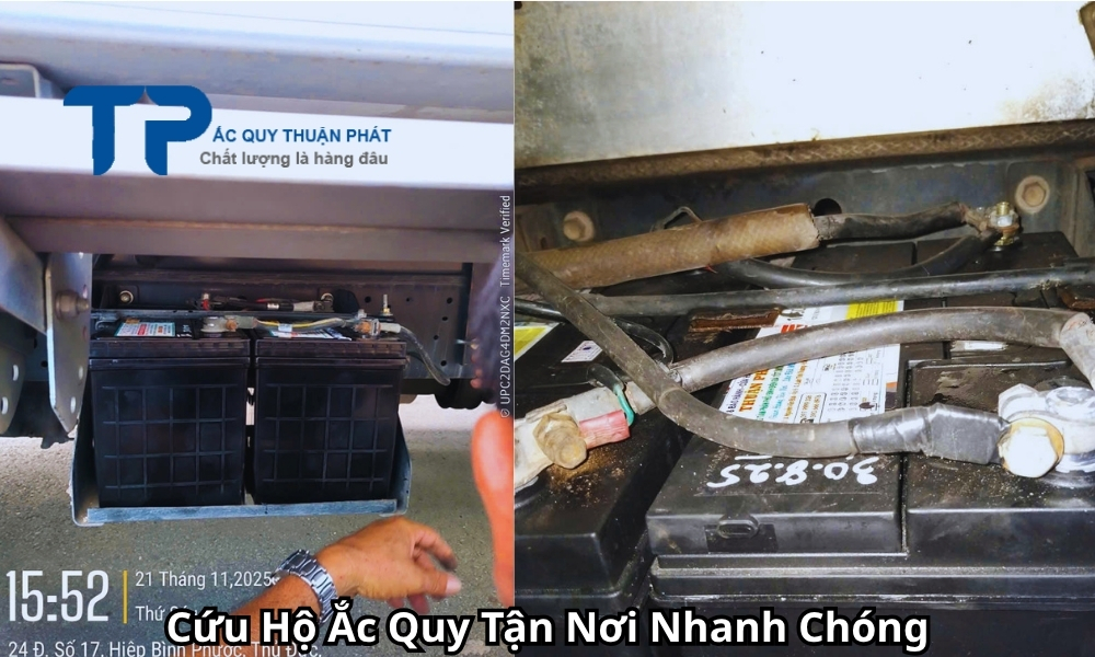 Cứu Hộ Ắc Quy Tận Nơi Nhanh Chóng
