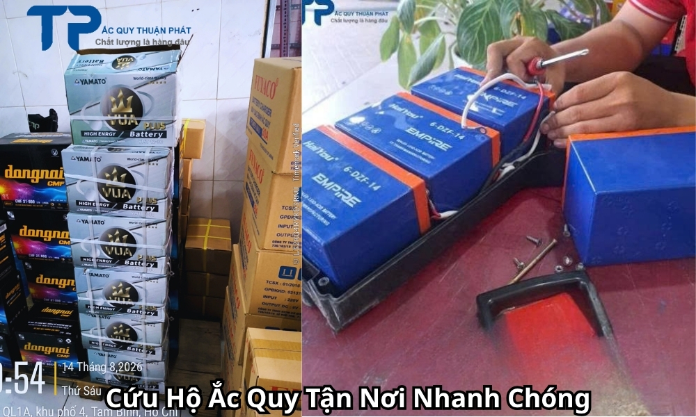 Cứu Hộ Ắc Quy Tận Nơi Nhanh Chóng
