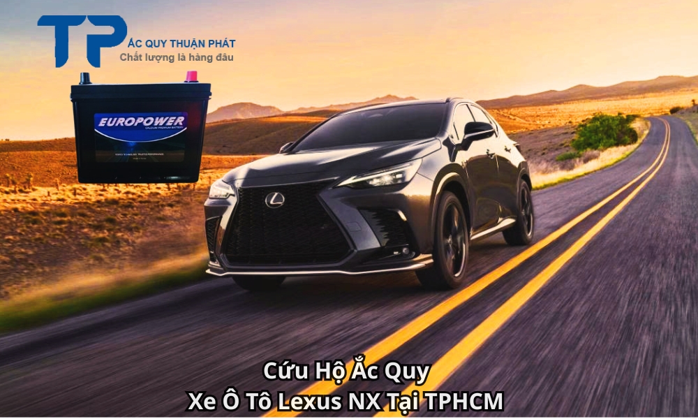 Cứu Hộ Ắc Quy Xe Ô Tô Lexus NX Tại TPHCM
