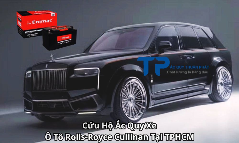 Cứu Hộ Ắc Quy Xe Ô Tô Rolls-Royce Cullinan Tại TPHCM