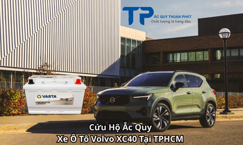 Cứu Hộ Ắc Quy Xe Ô Tô Volvo XC40 Tại TPHCM