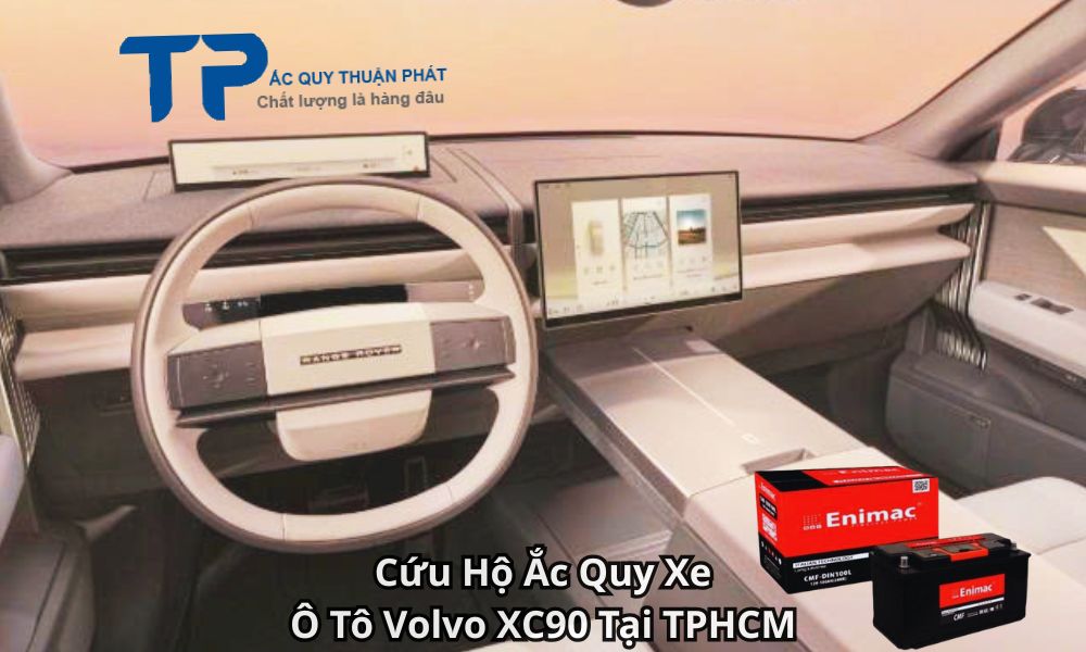 Cứu Hộ Ắc Quy Xe Ô Tô Volvo XC90 Tại TPHCM