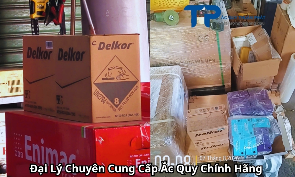 Đại Lý Chuyên Cung Cấp Ắc Quy Chính Hãng