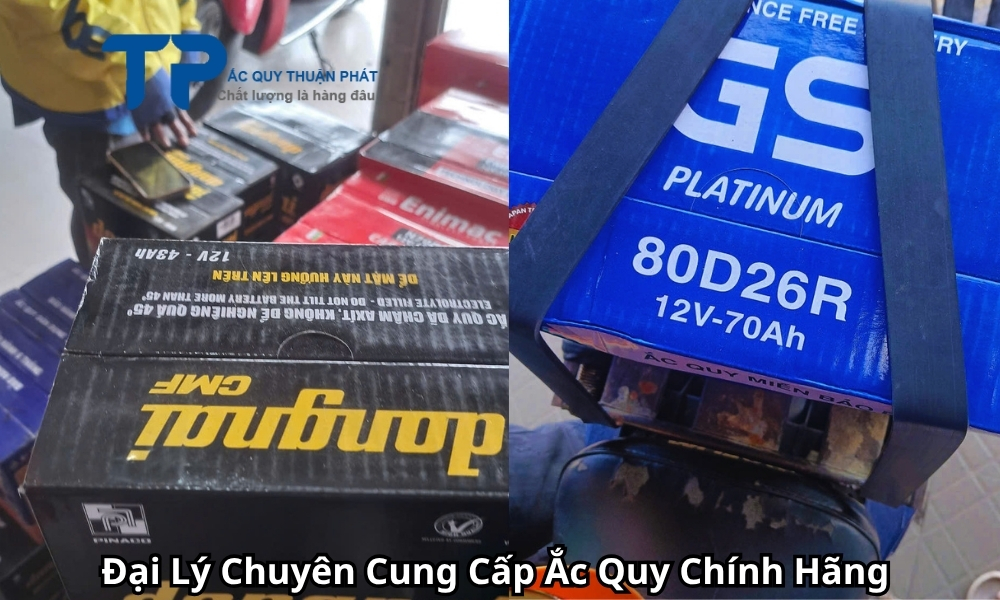 Đại Lý Chuyên Cung Cấp Ắc Quy Chính Hãng