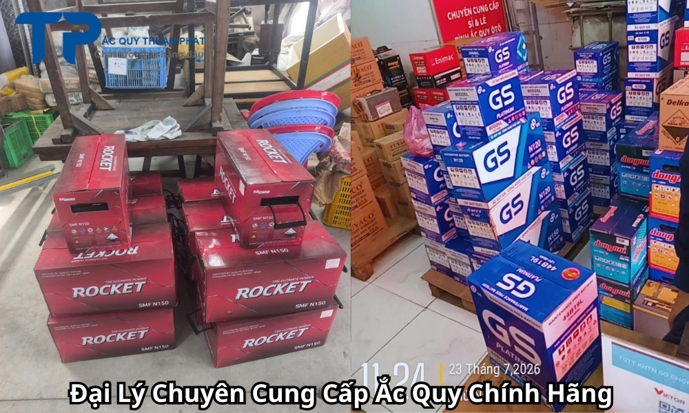 Đại Lý Chuyên Cung Cấp Ắc Quy Chính Hãng