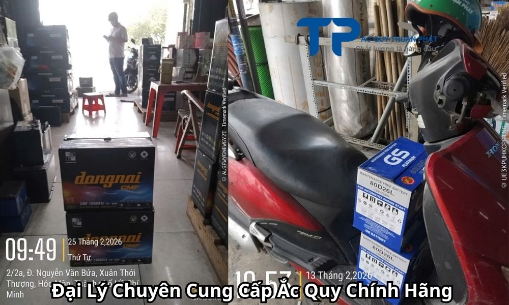 Đại Lý Chuyên Cung Cấp Ắc Quy Chính Hãng