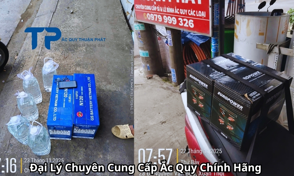 Đại Lý Chuyên Cung Cấp Ắc Quy Chính Hãng