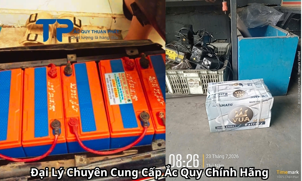 Đại Lý Chuyên Cung Cấp Ắc Quy Chính Hãng