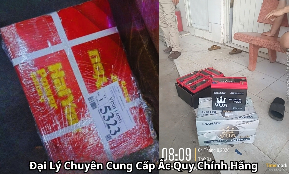 Đại Lý Chuyên Cung Cấp Ắc Quy Chính Hãng