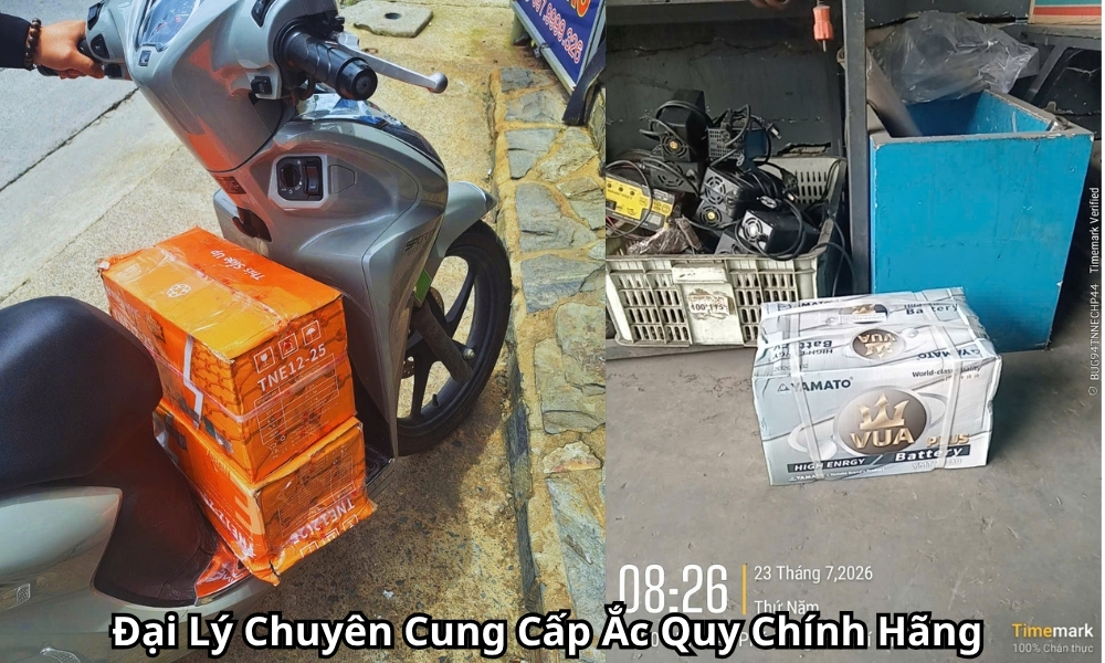 Đại Lý Chuyên Cung Cấp Ắc Quy Chính Hãng