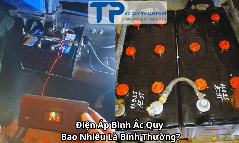 Điện Áp Bình Ắc Quy Bao Nhiêu Là Bình Thường?