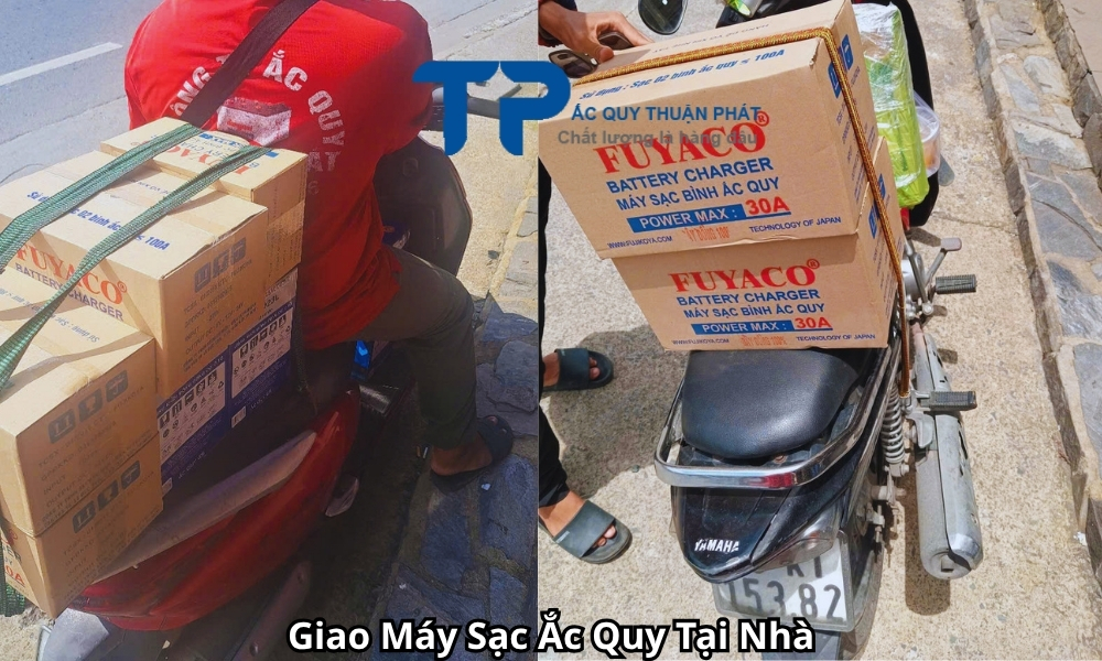 Giao Máy Sạc Ắc Quy Tại Nhà