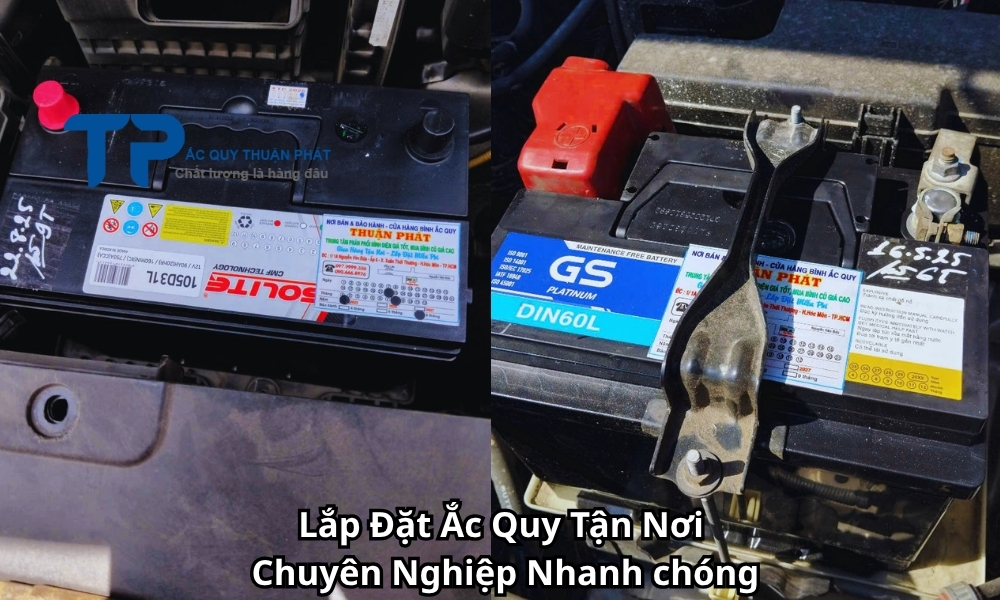 Lắp Đặt Ắc Quy Tận Nơi Chuyên Nghiệp Nhanh chóng