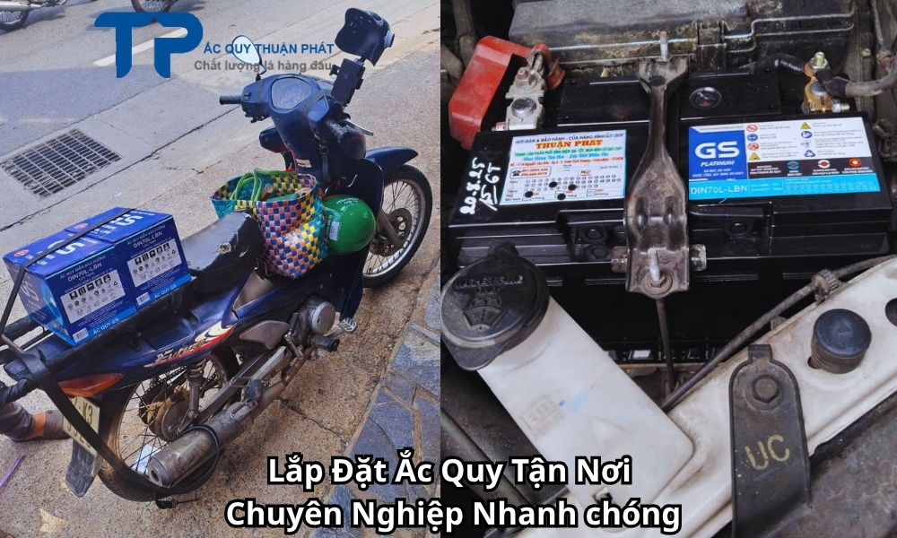 Lắp Đặt Ắc Quy Tận Nơi Chuyên Nghiệp Nhanh chóng