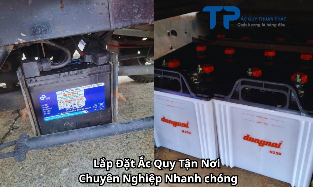 Lắp Đặt Ắc Quy Tận Nơi Chuyên Nghiệp Nhanh chóng