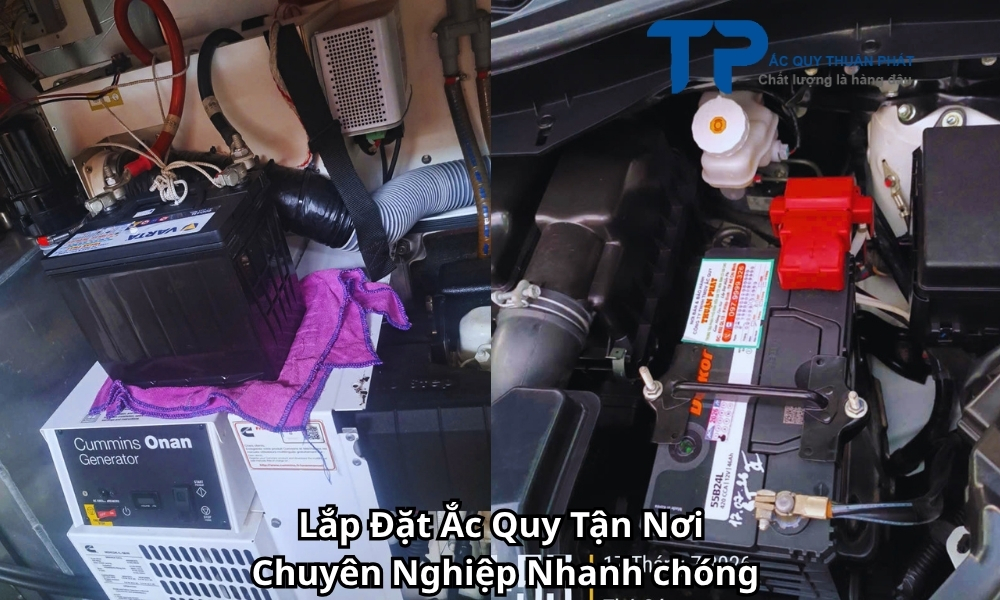Lắp Đặt Ắc Quy Tận Nơi Chuyên Nghiệp Nhanh chóng