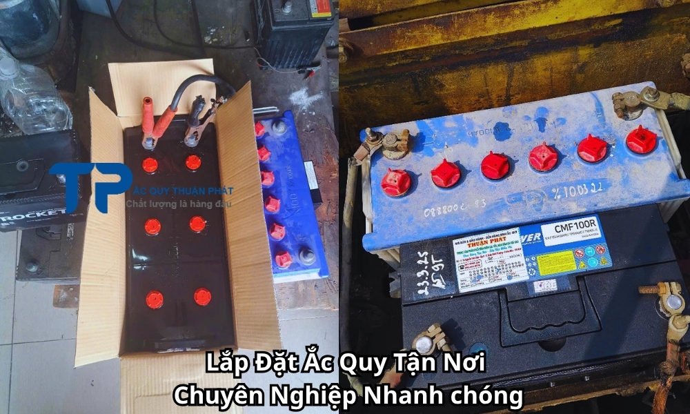 Lắp Đặt Ắc Quy Tận Nơi Chuyên Nghiệp Nhanh chóng