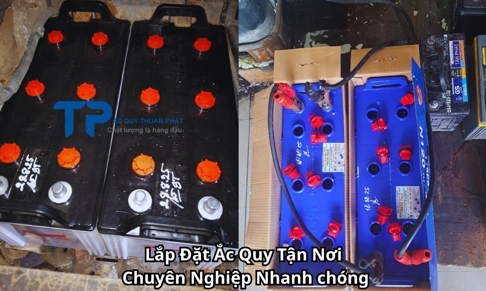 Lắp Đặt Ắc Quy Tận Nơi Chuyên Nghiệp Nhanh chóng