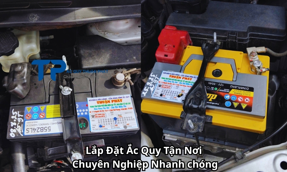 Lắp Đặt Ắc Quy Tận Nơi Chuyên Nghiệp Nhanh chóng