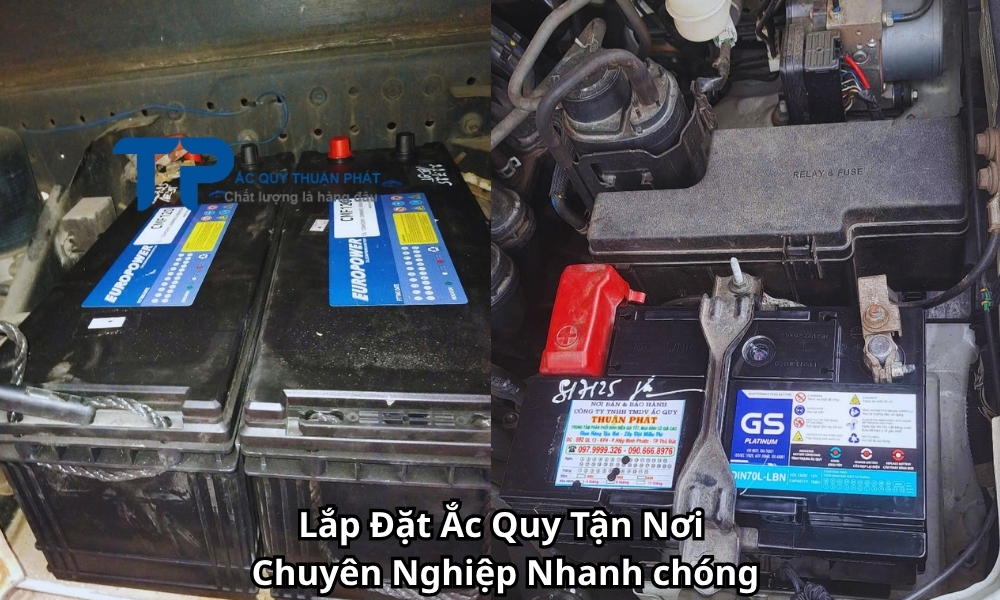 Lắp Đặt Ắc Quy Tận Nơi Chuyên Nghiệp Nhanh chóng