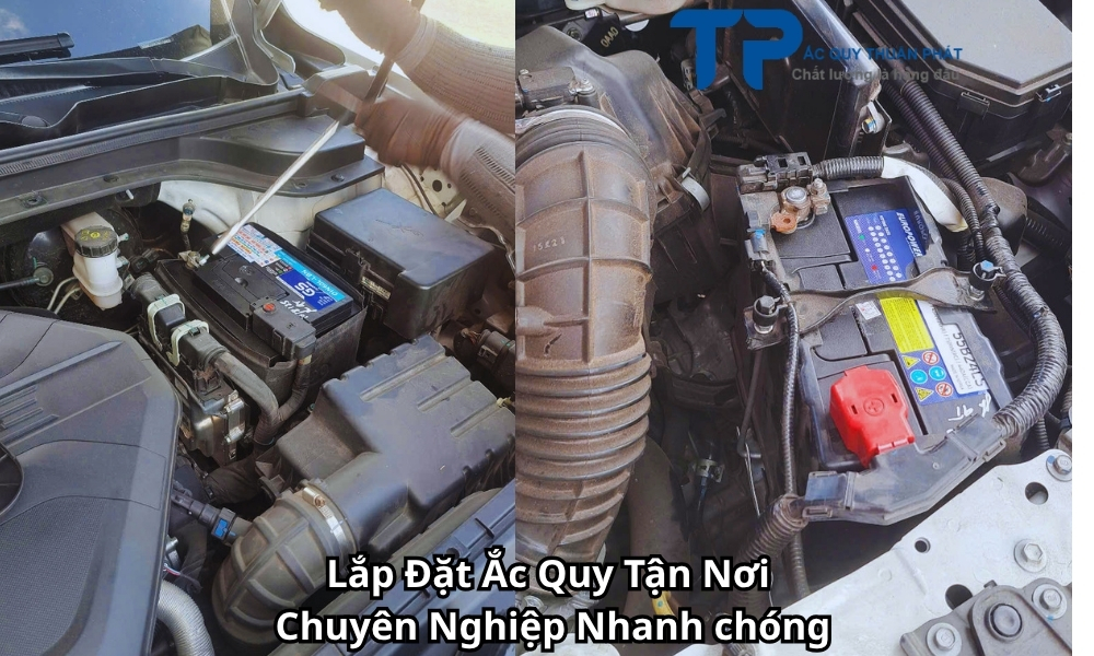 Lắp Đặt Ắc Quy Tận Nơi Chuyên Nghiệp Nhanh chóng