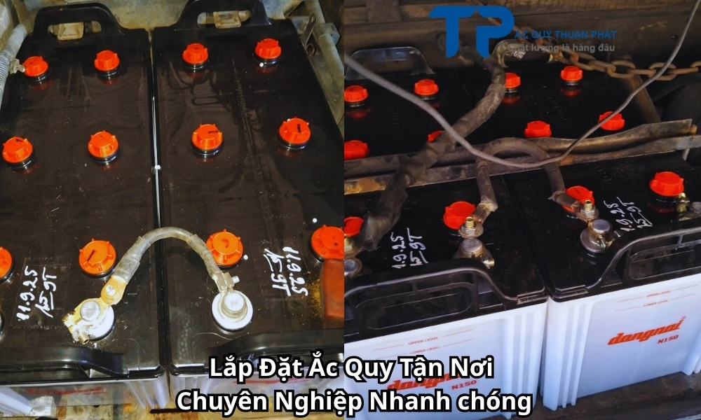 Lắp Đặt Ắc Quy Tận Nơi Chuyên Nghiệp Nhanh chóng