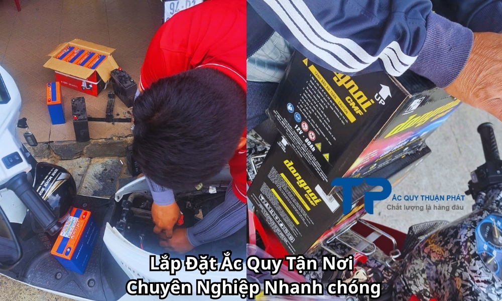 Lắp Đặt Ắc Quy Tận Nơi Chuyên Nghiệp Nhanh chóng