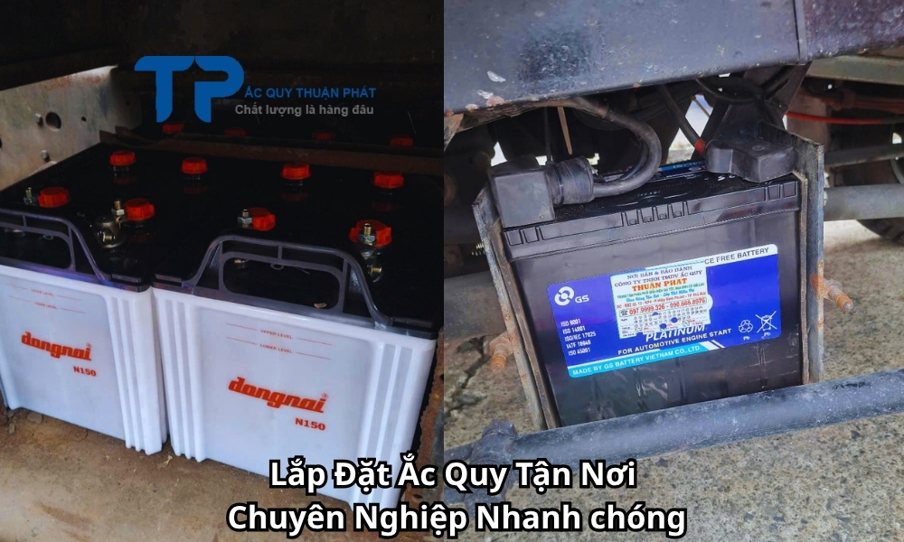 Lắp Đặt Ắc Quy Tận Nơi Chuyên Nghiệp Nhanh chóng
