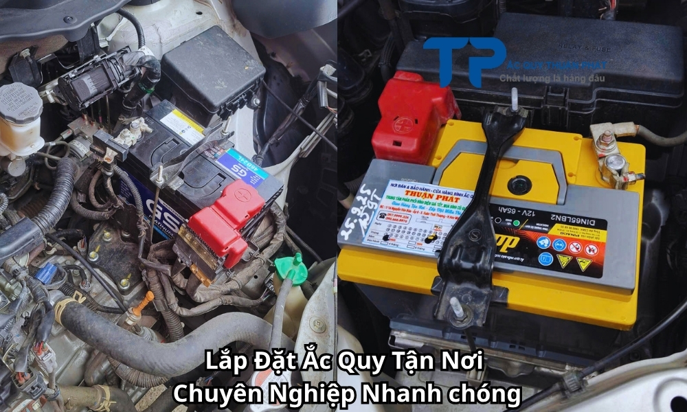 Lắp Đặt Ắc Quy Tận Nơi Chuyên Nghiệp Nhanh chóng
