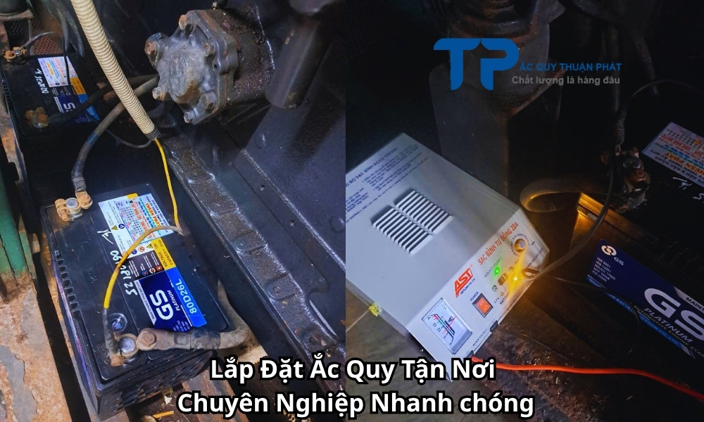 Lắp Đặt Ắc Quy Tận Nơi Chuyên Nghiệp Nhanh chóng