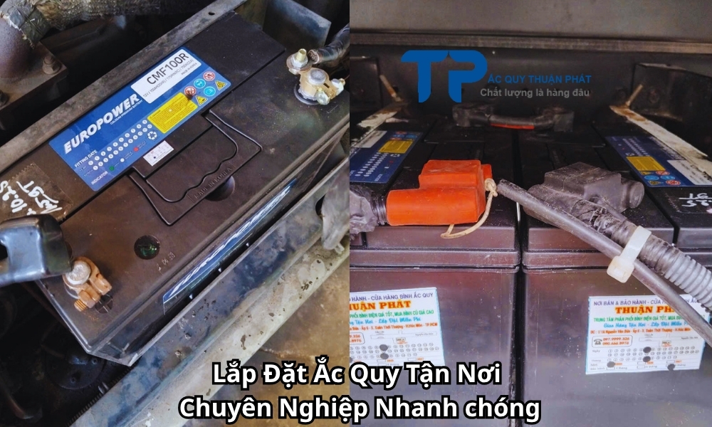 Lắp Đặt Ắc Quy Tận Nơi Chuyên Nghiệp Nhanh chóng