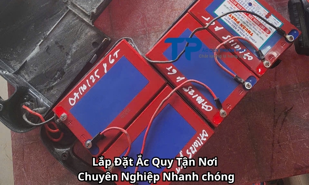 Lắp Đặt Ắc Quy Tận Nơi Chuyên Nghiệp Nhanh chóng