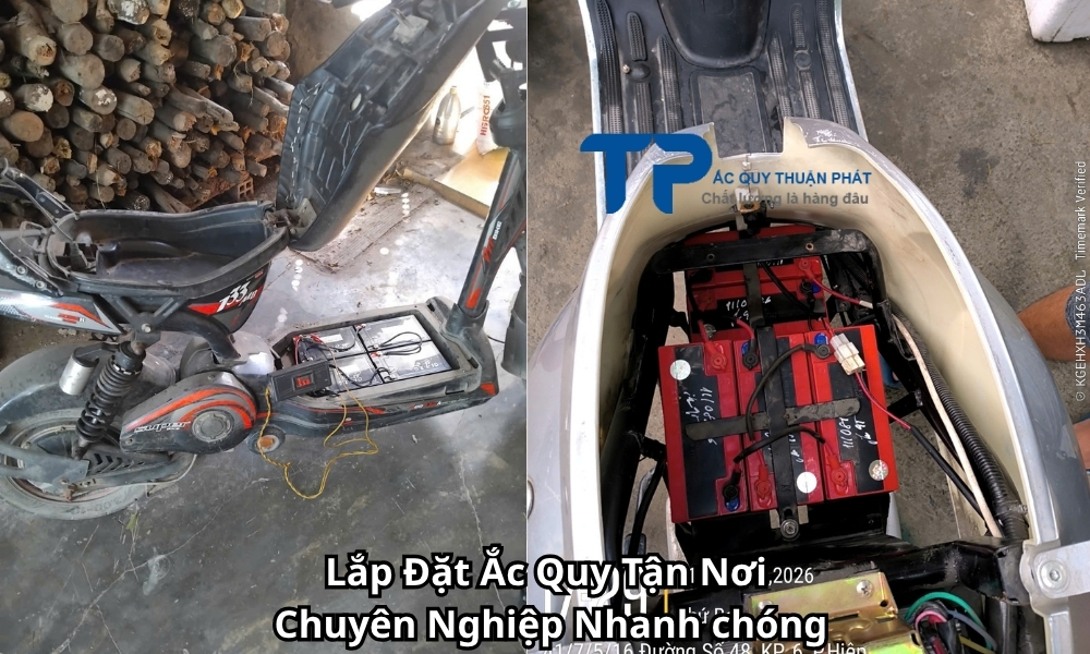 Lắp Đặt Ắc Quy Tận Nơi Chuyên Nghiệp Nhanh chóng