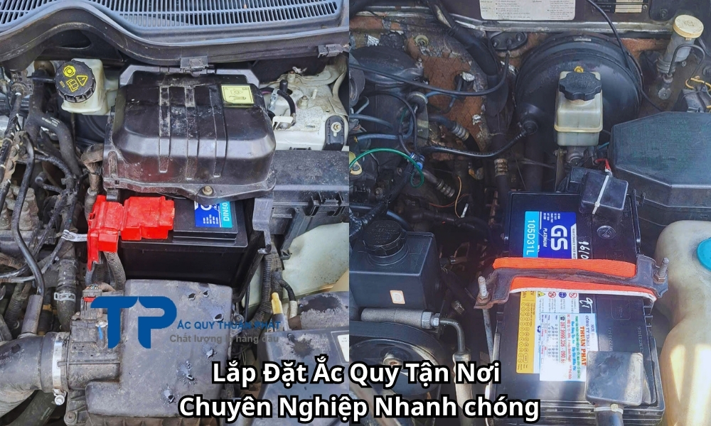 Lắp Đặt Ắc Quy Tận Nơi Chuyên Nghiệp Nhanh chóng