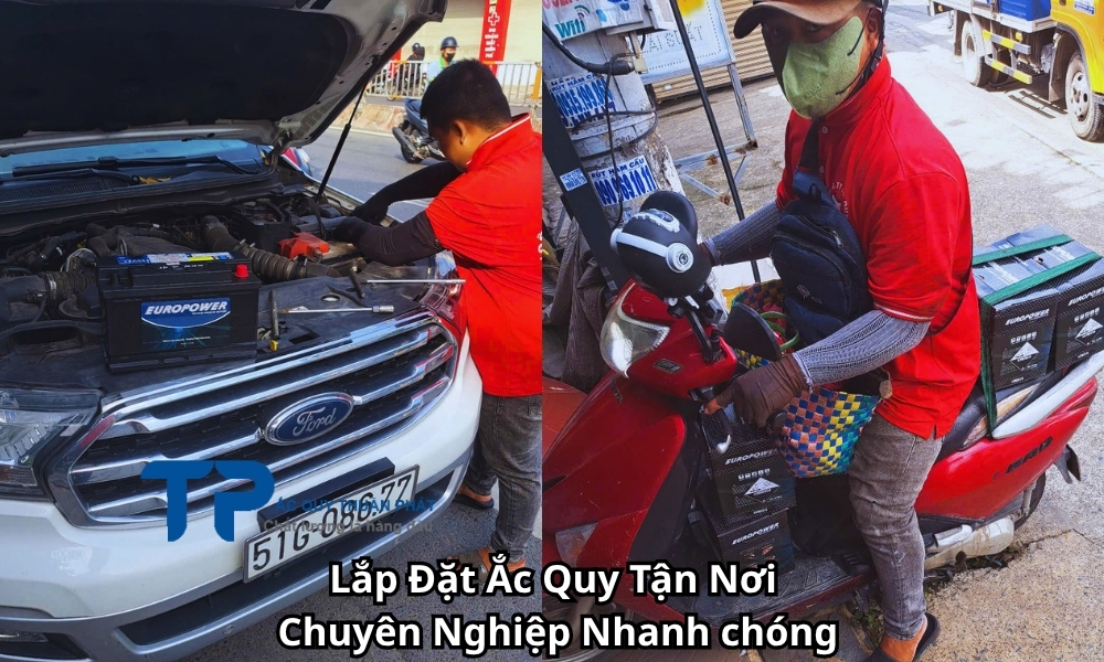 Lắp Đặt Ắc Quy Tận Nơi Chuyên Nghiệp Nhanh chóng