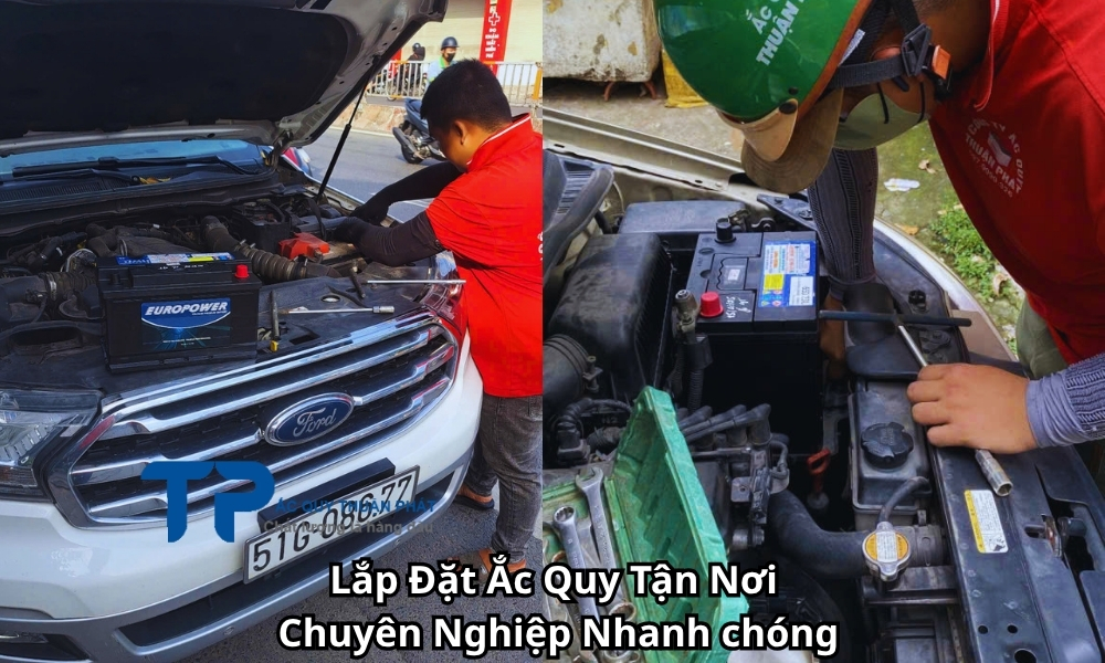 Lắp Đặt Ắc Quy Tận nơi
