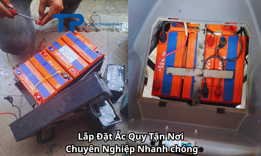 Lắp Đặt Ắc Quy Tận Nơi Chuyên Nghiệp Nhanh chóng