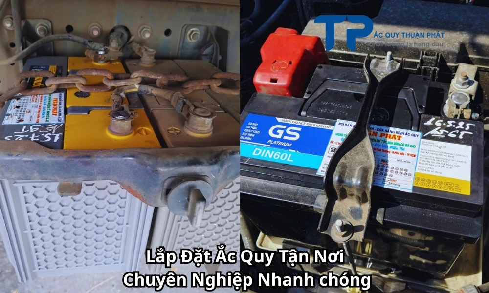 Lắp Đặt Ắc Quy Tận Nơi Chuyên Nghiệp Nhanh chóng