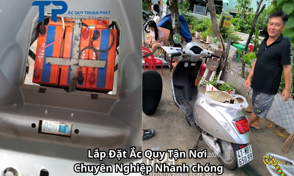 Lắp Đặt Ắc Quy Tận Nơi Chuyên Nghiệp Nhanh chóng