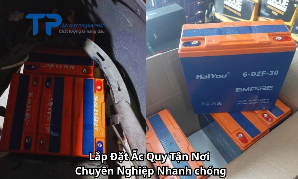 Lắp Đặt Ắc Quy Tận Nơi Chuyên Nghiệp Nhanh chóng