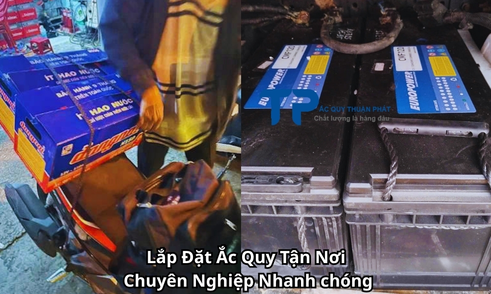 Lắp Đặt Ắc Quy Tận Nơi Chuyên Nghiệp Nhanh chóng