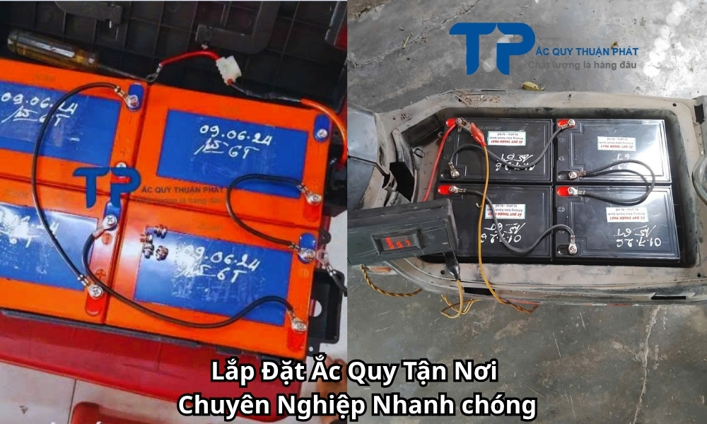 Lắp Đặt Ắc Quy Tận Nơi Chuyên Nghiệp Nhanh chóng