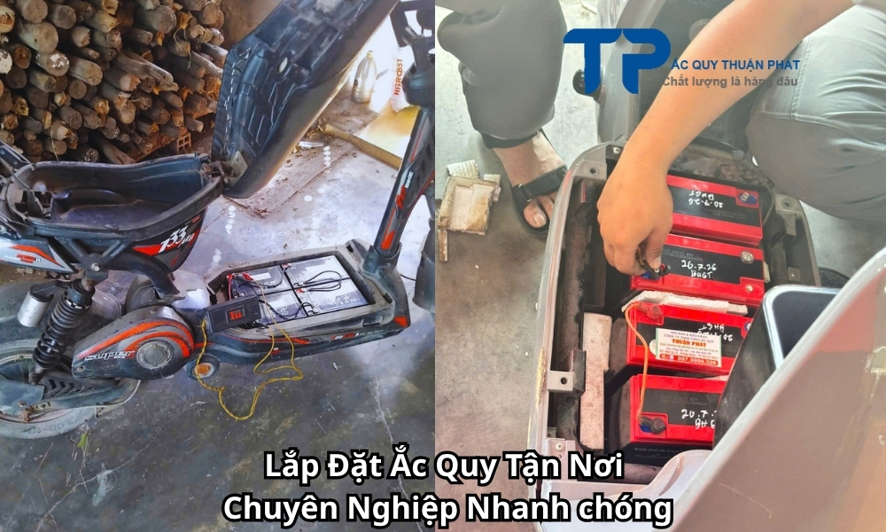 Lắp Đặt Ắc Quy Tận Nơi Chuyên Nghiệp Nhanh chóng