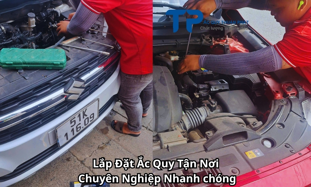 Lắp Đặt Ắc Quy Tận Nơi Chuyên Nghiệp Nhanh chóng