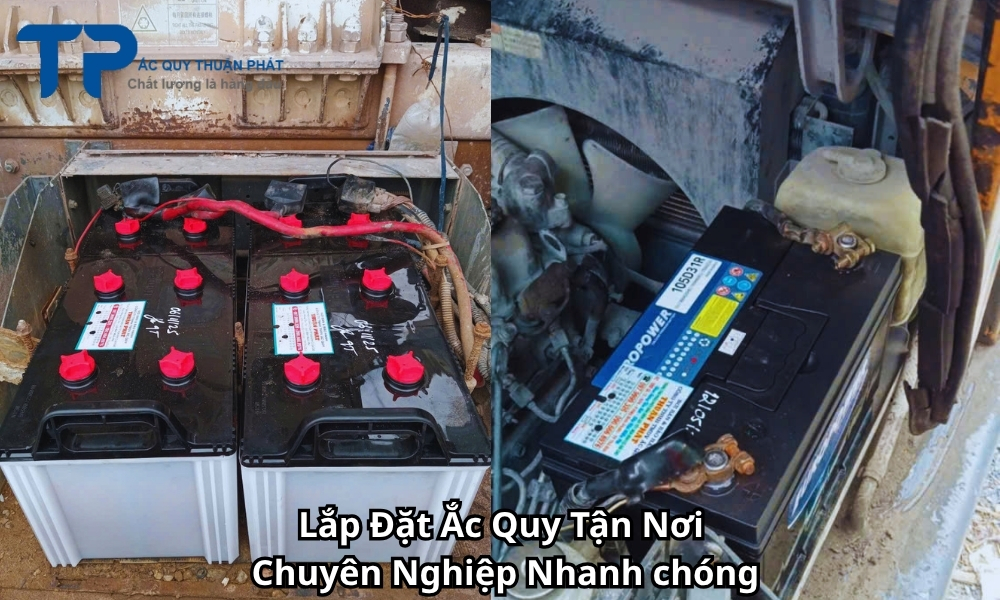 Lắp Đặt Ắc Quy Tận Nơi Chuyên Nghiệp Nhanh chóng