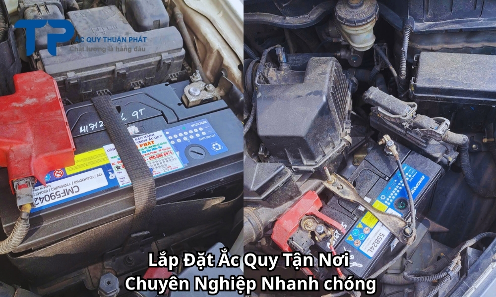 Lắp Đặt Ắc Quy Tận Nơi Chuyên Nghiệp Nhanh chóng
