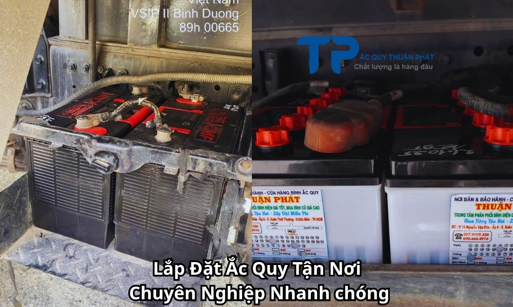 Lắp Đặt Ắc Quy Tận Nơi Chuyên Nghiệp Nhanh chóng