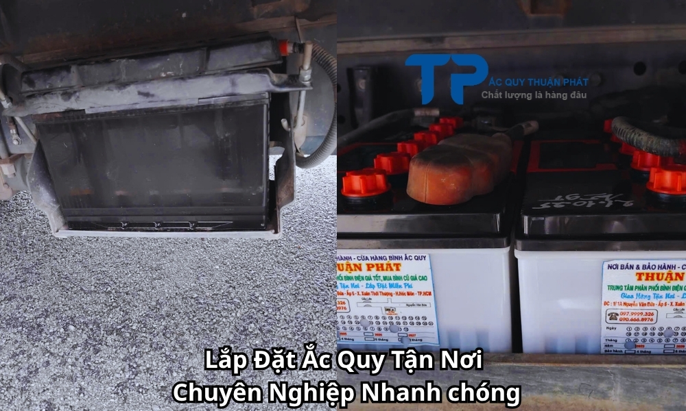 Lắp Đặt Ắc Quy Tận Nơi Chuyên Nghiệp Nhanh chóng