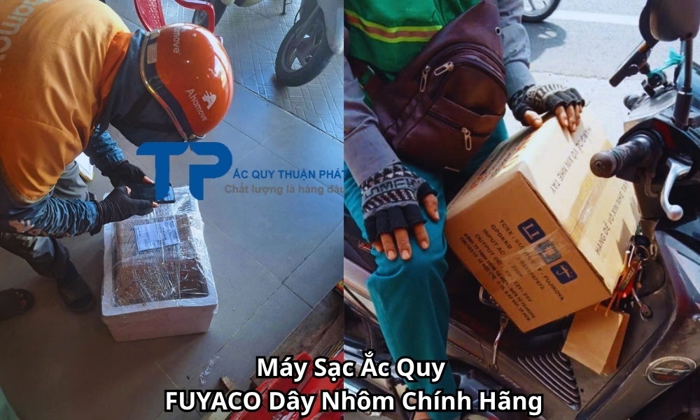 Máy Sạc Ắc Quy FUYACO Dây Nhôm Chính Hãng