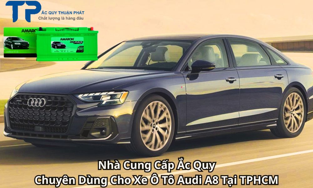 Nhà Cung Cấp Ắc Quy Chuyên Dùng Cho Xe Ô Tô Audi A8 Tại TPHCM